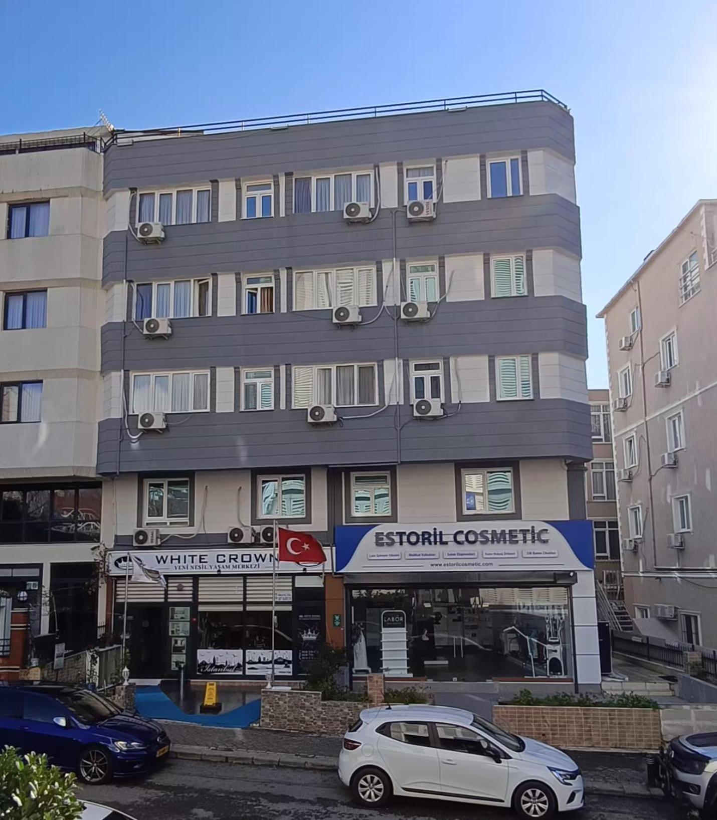 White Crown Apartman Ve Yasam Merkezi Istanbul Exterior foto